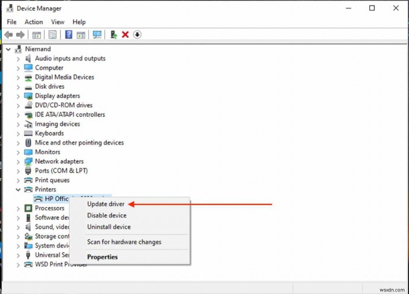 Sửa lỗi nhanh: Khắc phục máy in Offline trên Windows 10/11