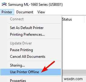 Sửa lỗi nhanh: Khắc phục máy in Offline trên Windows 10/11