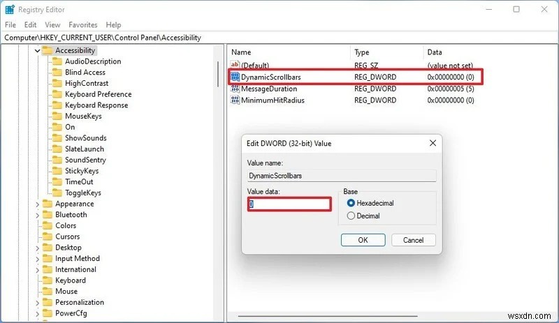 Khắc phục thanh cuộn (scrollbar) bị mất trên Windows 11: Sửa nhanh & Mẹo