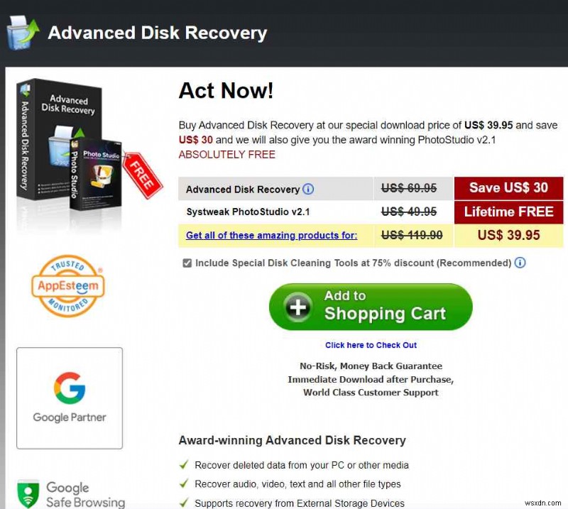 Advanced Disk Recovery: Đánh Giá Chi Tiết & Đánh Giá Giá Trị