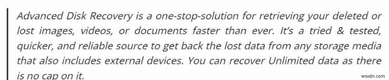 Advanced Disk Recovery: Đánh Giá Chi Tiết & Đánh Giá Giá Trị