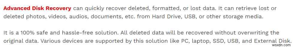 Advanced Disk Recovery: Đánh Giá Chi Tiết & Đánh Giá Giá Trị