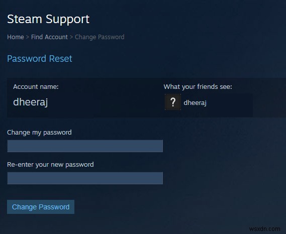 Khôi phục mật khẩu Steam nhanh chóng và an toàn