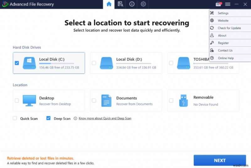 Đánh giá Advanced File Recovery: Tính năng, Hiệu suất và Giá trị cho người dùng Windows