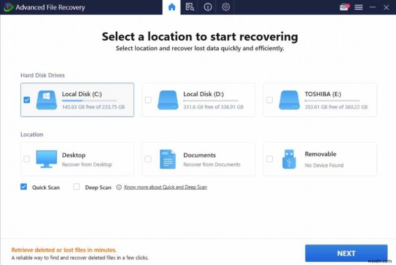 Đánh giá Advanced File Recovery: Tính năng, Hiệu suất và Giá trị cho người dùng Windows
