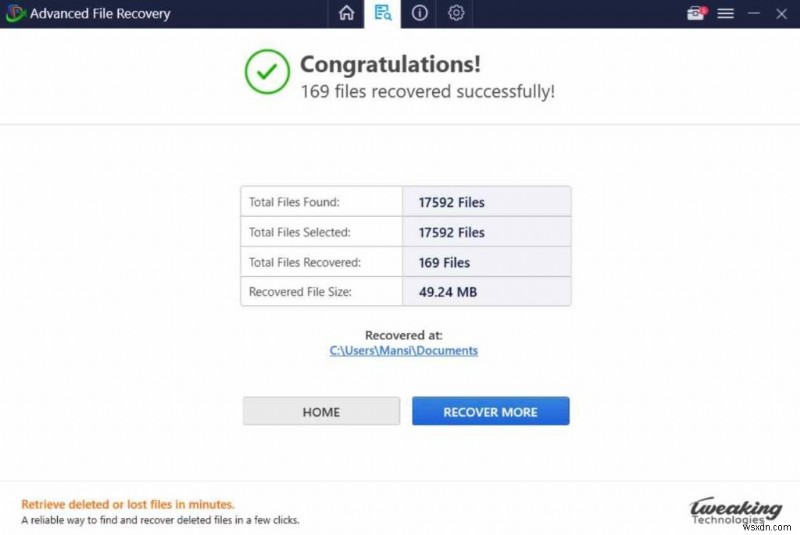 Đánh giá Advanced File Recovery: Tính năng, Hiệu suất và Giá trị cho người dùng Windows