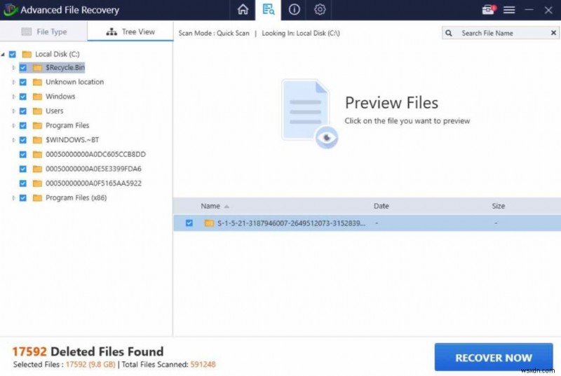 Đánh giá Advanced File Recovery: Tính năng, Hiệu suất và Giá trị cho người dùng Windows