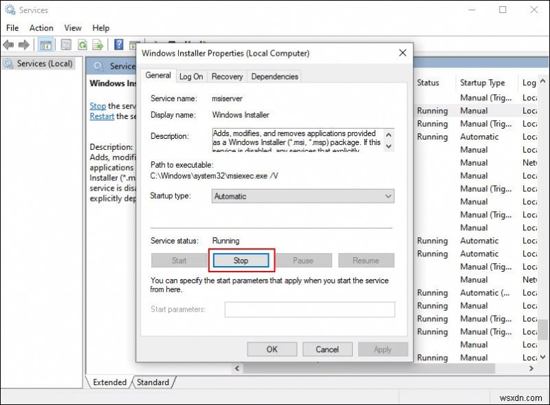 Khắc phục lỗi  Vấn đề với gói Windows Installer Package  – Hướng dẫn từng bước