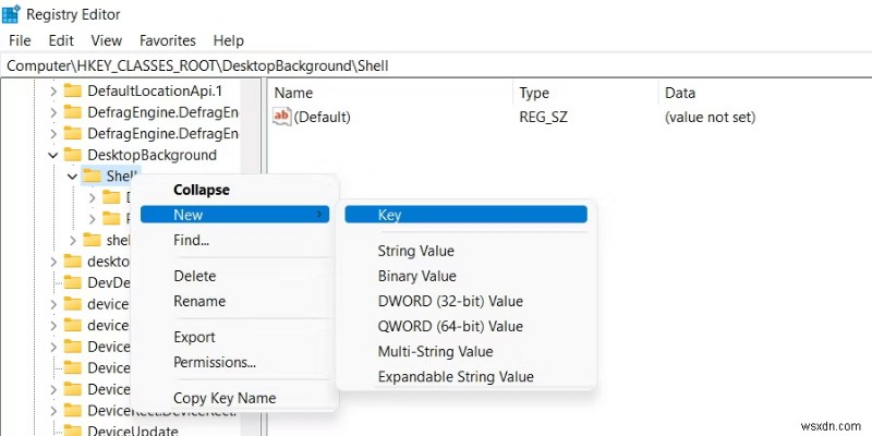 Tạo phím tắt truy cập nhanh Advanced Startup Options vào menu ngữ cảnh (Context Menu) Windows