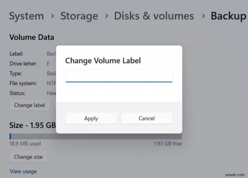 Cách đổi nhãn ổ đĩa trong Windows 11 – Các bước dễ dàng