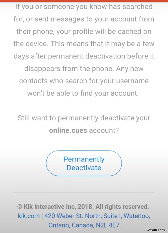 Xóa vĩnh viễn tài khoản Kik: Hướng dẫn từng bước 2024