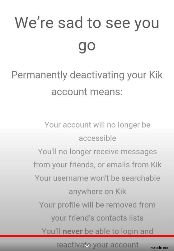 Xóa vĩnh viễn tài khoản Kik: Hướng dẫn từng bước 2024