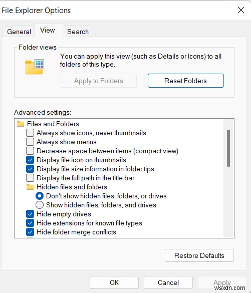 Khắc phục lỗi thiếu ảnh thu nhỏ (Thumbnail) trên Windows 11 & 10: Hướng dẫn từng bước