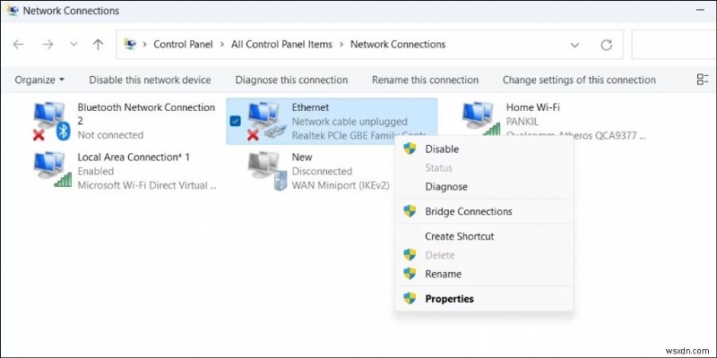 Hướng dẫn từng bước: Đổi tên Network Adapter (bộ thích hợp mạng) trên Windows 11