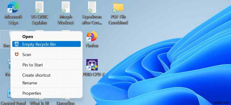 Cách nhanh chóng dọn Thùng rác trong Windows 11 – 6 phương pháp đã chứng minh