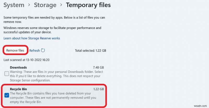 Cách nhanh chóng dọn Thùng rác trong Windows 11 – 6 phương pháp đã chứng minh