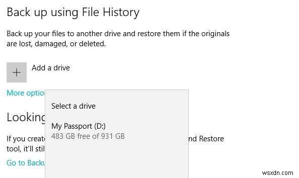 Cách khắc phục lỗi Ổ đĩa File History bị ngắt kết nối quá lâu trên Windows 10/11