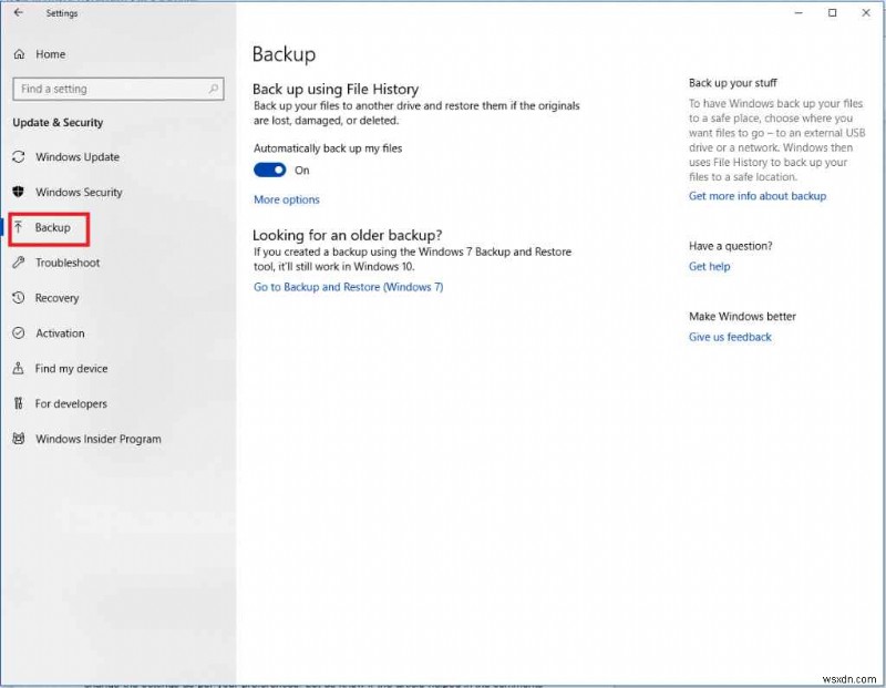 Cách khắc phục lỗi Ổ đĩa File History bị ngắt kết nối quá lâu trên Windows 10/11