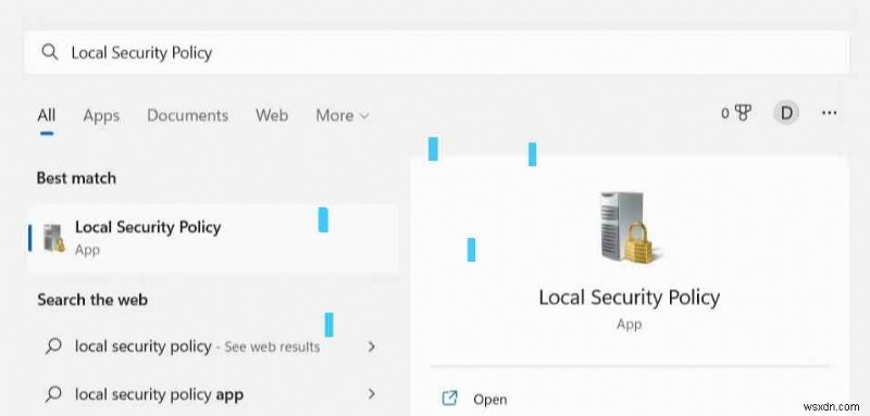 Cách mở Local Security Policy trên Windows 11: 6 phương pháp dễ dàng