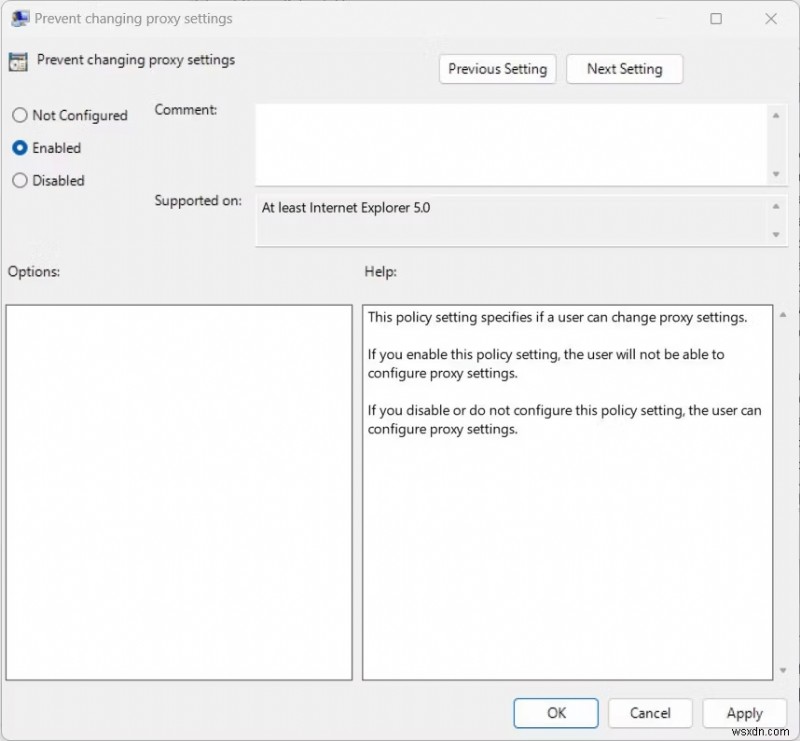 Tắt cài đặt Proxy trên Windows 11: Hướng dẫn từng bước