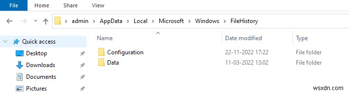 6 cách khắc phục lỗi Phát hiện lỗi trong cài đặt Lịch sử tệp trên Windows