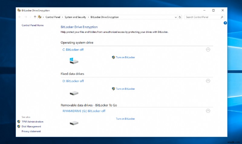 Cách bật và dùng BitLocker trên Windows 10: Hướng dẫn từng bước