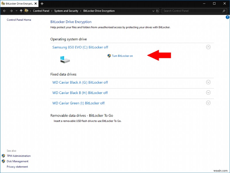 Cách bật và dùng BitLocker trên Windows 10: Hướng dẫn từng bước