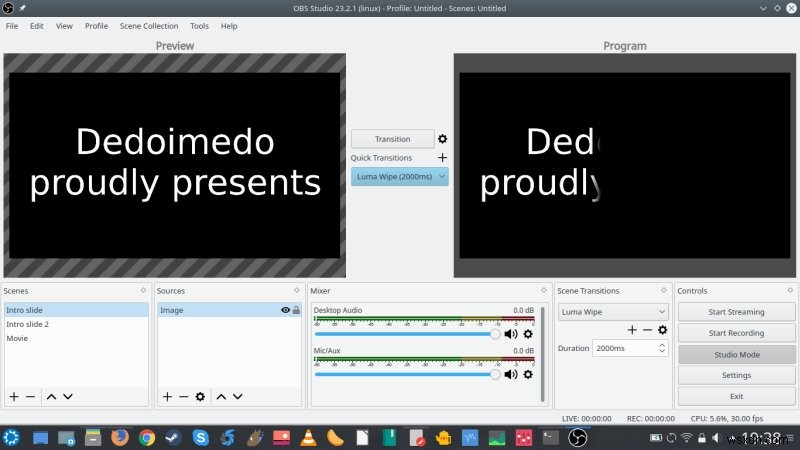Open Broadcast Software Studio: Lựa chọn chuyên nghiệp cho quay & streaming video