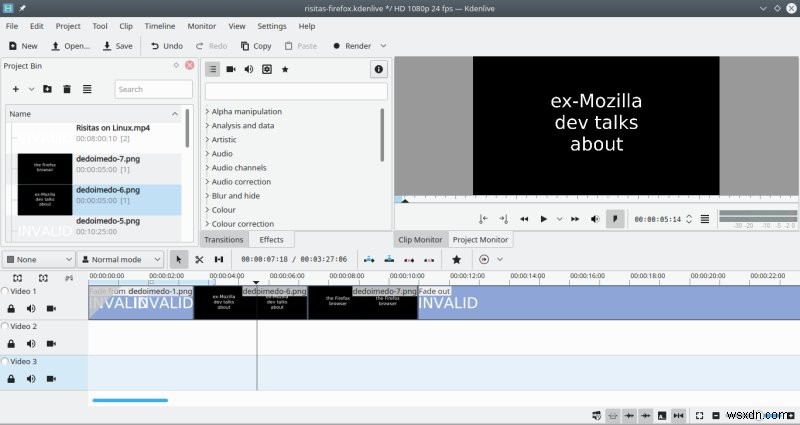 Review Kdenlive 19.08 – Có gì mới và cải tiến