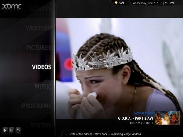 XBMC Camelot: Media Center thanh lịch, hiện đại, giàu tính năng