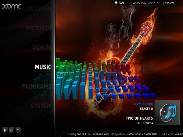 XBMC Camelot: Media Center thanh lịch, hiện đại, giàu tính năng