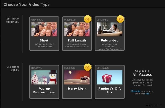 Animoto: Tạo video ấn tượng trong vài phút