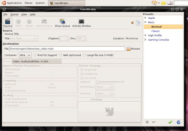 Rip DVD Dễ Dàng Trên Linux Với HandBrake: Hướng Dẫn Bước Đi