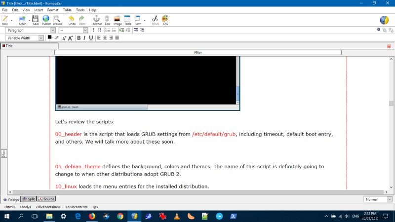 Trình Soạn Thảo WYSIWYG Offline Năm 2018: Một Di Sản Đang Mất Mát