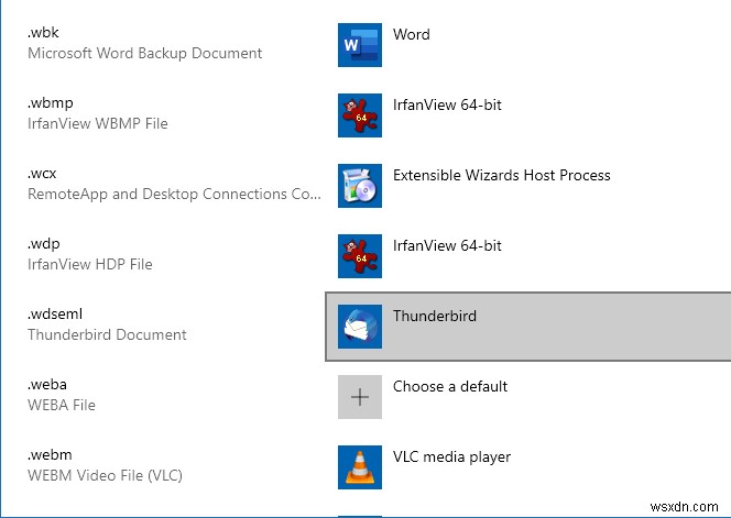 Khắc phục lỗi  No Email Program Associated  trong Thunderbird sau nâng cấp