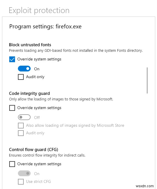 NoScript: Tiện ích Firefox khắc phục lỗ hổng khai thác font