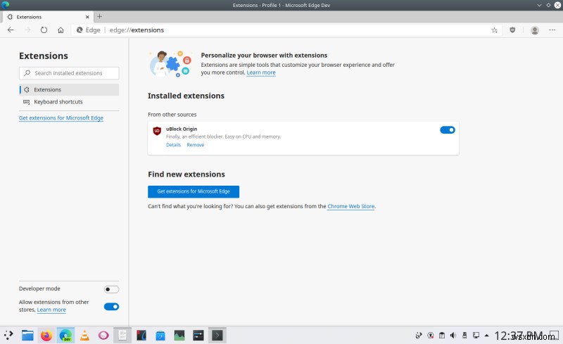 Microsoft Edge ra mắt trên Linux: Một đối thủ trình duyệt mạnh