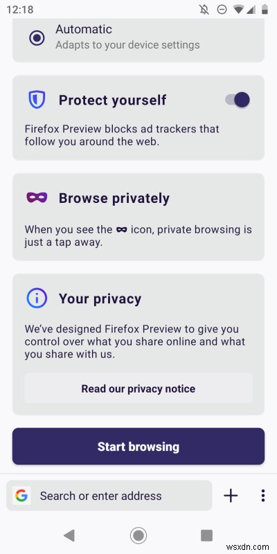 Khám Phá Firefox Preview Android: Nhanh Hơn, Nhẹ Hơn, Tương Lai Duyệt Web Di Động