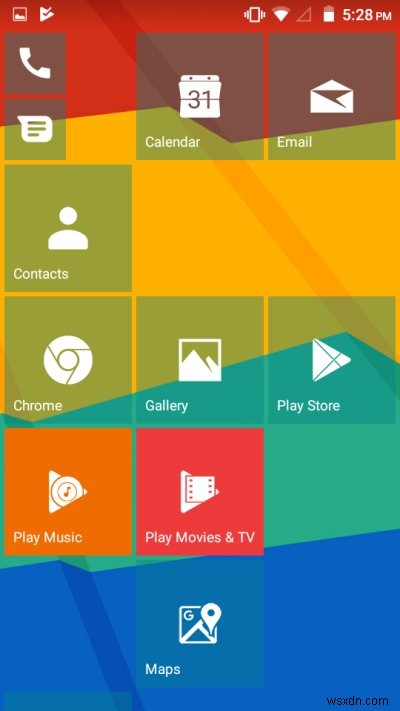 Biến Android Thành Windows Phone – Review 2019