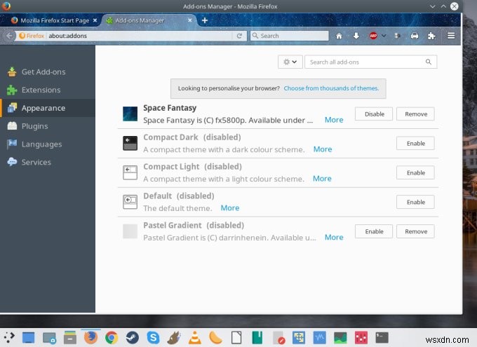 Chuyển Personas Firefox giữa thiết bị và hồ sơ