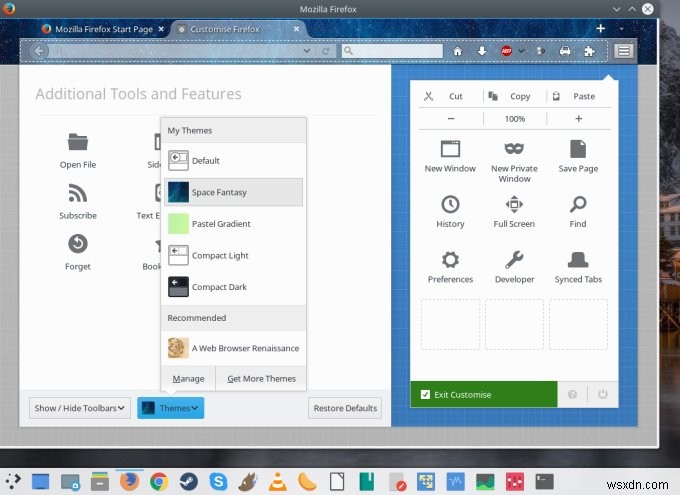Chuyển Personas Firefox giữa thiết bị và hồ sơ