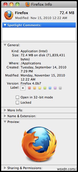 Sửa Lỗi Flash Trên macOS Sau Khi Cài Firefox 4 Beta 7