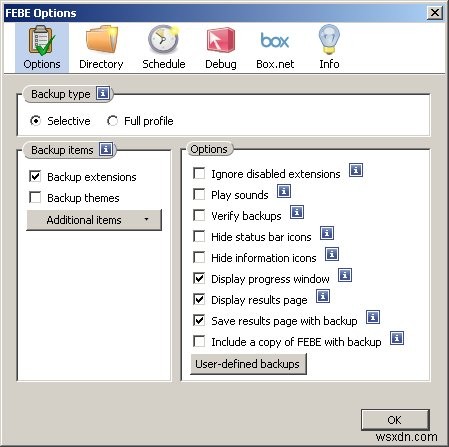 Bảo vệ dữ liệu Firefox: 4 phương pháp sao lưu đã được chứng minh với FEBE, CLEO & MozBackup