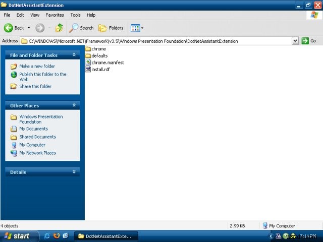 Hướng dẫn từng bước gỡ cài đặt Microsoft .NET Assistant khỏi Firefox
