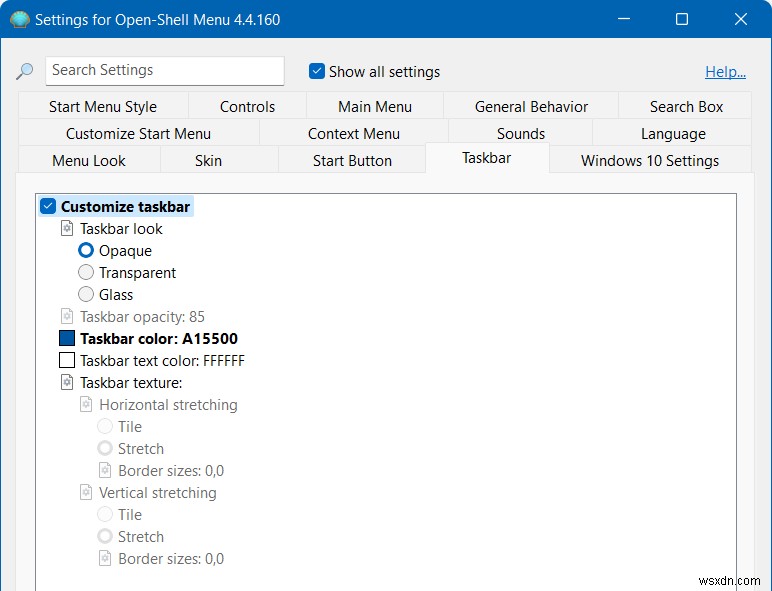 Khôi Phục Menu Start Cổ Điển Trong Windows 11 Với Open‑Shell