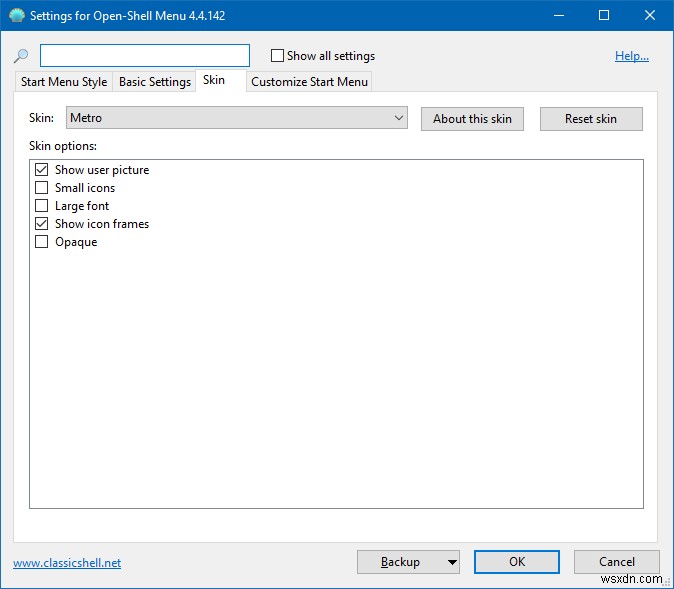 Open-Shell: Start Menu Classic Hiện Đại Cho Windows 10