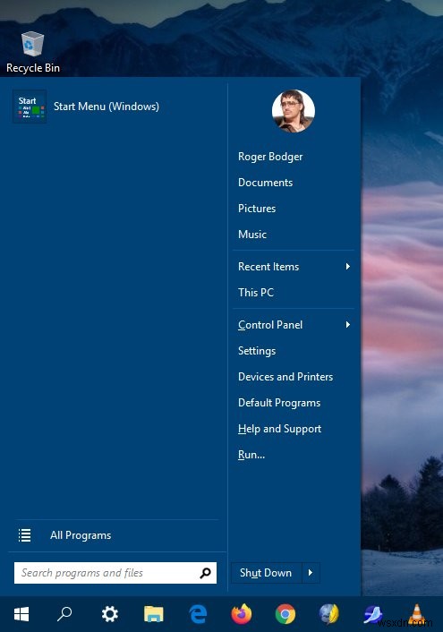 Open-Shell: Start Menu Classic Hiện Đại Cho Windows 10