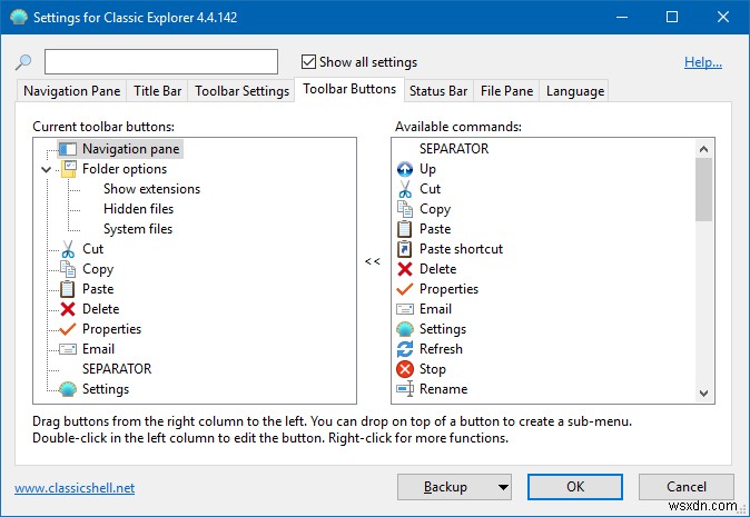 Open-Shell: Start Menu Classic Hiện Đại Cho Windows 10