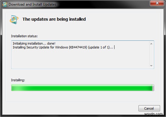 Khắc Phục Lỗi Cập Nhật Windows 7 KB4474419: Hướng Dẫn Bước Một