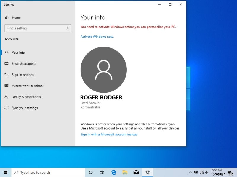 Cập Nhật Windows 10 Mới Nhất & Cách Cấu Hình Local Account